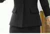 Casual professional work clothes feminine 2022 spring and summer casual red ladies blazer Slim skirt Office jacket Two-piece