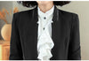Casual professional work clothes feminine 2022 spring and summer casual red ladies blazer Slim skirt Office jacket Two-piece