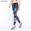 Causal Leggings Womens Fall Fashion Floral Print Leggins fitness Disco Pants Legging Feminino Ropa Mujer Jeggings HDDK007