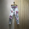 2022 spring summer autumn casual Denim women Pants woman female OL ripped jeans Py1304