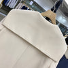Chic Women Casual Blazer Solid Color Jacket Office Lady Pockets Work Suit Coat Ladies Double Breasted Blazers Outerwear Autumn