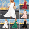 Chic Women Dress Sleeveless Loose Spaghetti Strap Sexy Summer Dress