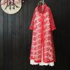 Chinese Style Crochet Lace Cardigan Hollow Out Vintage National Style Plate Button Women Loose Sunscreen Outerwear Long Shirts