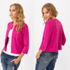 CncoolNew Fashion Spring Women Slim Blazer feminino Coat Casual Jacket Long Sleeve One Button Suit White Ladies Blazers