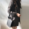 Coffee Gray Plaid Suit Blazer Women 2023 Spring Autumn Office Lady Formal Notched Loose Jacket Coat Long Sleeve Blazer Outerwear