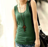 S-6XL Women Tops T Shirt Cotton Tank Top Plus Size Sleeveless Shirt Summer Tops For Women 2022 Plain Tops Vest Singlets