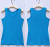 S-6XL Women Tops T Shirt Cotton Tank Top Plus Size Sleeveless Shirt Summer Tops For Women 2022 Plain Tops Vest Singlets