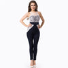 Hot Selling Fashion Jumpsuit Full Length Women Bodysuit RT70199 Lace Sheer Mesh Jumpsuits Wholesale Womens Romper