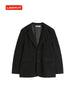 Commute Black Suit Jacket Womens Autumn American Retro Design Sense Simple Style Casual Loose Long Sleeve Blazer Coat Female