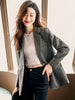 Commute Suit For Women's British Style Striped Blazer Autumn Elegant Casual All-match Quality Full Sleeve OL Coats