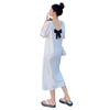 Cost-Effective College Style Maxi Long Dress Elegant For Women Summer 2022  Clothes Harajuku Ladies Dresses Loose Casual