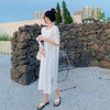 Cost-Effective College Style Maxi Long Dress Elegant For Women Summer 2022  Clothes Harajuku Ladies Dresses Loose Casual