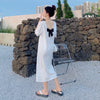 Cost-Effective College Style Maxi Long Dress Elegant For Women Summer 2022  Clothes Harajuku Ladies Dresses Loose Casual