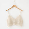 Crochet Cotton Crop Bikini Bra Top Women Summer Festival Beach Hollow Out Hippie Tops