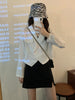 Crop Blazers Women Spring Temperament Casual Simple All-match Daily Casual Office Lady Korean Style Thin Preppy