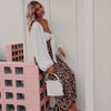 Cryptographic Sexy Backless Square Collar Wrap Women Shirts Batwing Sleeve Solid Crop Tops Women Tops and Blouses 2023