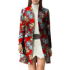 Customized Lady's Wear African Wax V-neck Blazers Female Pattern Print Suit Jacket Tailored  Outfits Dashiki Clothes