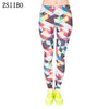 DDK8 Autumn Legging Black Blue and Purple Objects legins Printed leggins Women leggings Sexy Women Pants