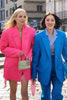 DEAT 2022 Autumn Winter Casual Long Sleeve Loose Double Breasted Clear Color White Blazer Female SK759