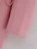 DEAT 2023 Autumn Lapel Long Sleeve Blazer Casual Solid Color Drawstring Tassel Temperament Coat Women 13V1819