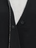 DEAT 2023 V-neck Flare Lseeves Two Buttons Slim High Women Single Suit OL Sexy jackets All Match WD61801XL
