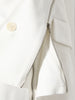 DEAT Asymmetrical Women's Blazer Notched Loose Single Breasted Metal Zipper Long Sleeve Suit jackets Tide Autumn 2023 7YZ557