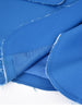 DEAT Women's Blazer Notched Loose Single Breasted Long Sleeve Blue Burrs Suit Jackets Female Autumn 2023 17A2644