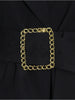 DEAT Women's Blazer Notched Loose Spliced Mesh Long Sleeve Belt Wasit Suit Jackets Female Summer 2023