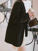DEAT Women's Blazer Single Breasted Notched Loose Patchwork Contrast Color Suit Jackets Female Summer 2023 17A2340