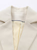 [DEAT] Women Blazer Irregular Belt Solid Elegant Lapel Long Sleeve Loose Jacket Tide Summer Autumn 2023 13DA3202