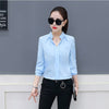 Spring Summer Women Shirt Korean Long Sleeve Fashion Casual Womens Tops And Blouses Chiffon Loose Blouse Female