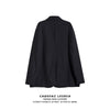 Dark Series Gothic Graffiti Loose Coat for Men Women Ins Fashionable Casual Couple Suit Women Clothing Blazer for Men Women