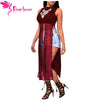 Dear Lover Stylish Woman Vest Party Mesh Patchwork Sleeveless High Side Split Club Top 2022 Summer Long Tanks Camisole LC25857