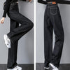 Denim Pants High Waist Jeans Slim Women Blue Straight Leg Jeans Pantalon Femme Korean Pants Streetwear Loose Black Jeans