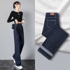 Denim Pants High Waist Jeans Slim Women Blue Straight Leg Jeans Pantalon Femme Korean Pants Streetwear Loose Black Jeans