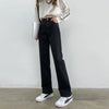 Denim Trousers Korean High Wais Jeans Women y2k Wide Pants Woman Cute Loose Gray Blue Jeans Woman High Waist Cowboy Streetwear