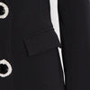 Design Runway Casual Women Autumn Spring Coat Notched Long Sleeve Patchwork Slim Pink Bow Bandage Office Work Club Blazers Traf