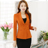 Designer Slim Blazers Women High Quality Office Lady Suit Plus Size Blazer Coat Tailleur Femme Business Suit Women P4C0974