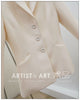 Designers Ladies Elegant Office Blazer Women Spring Autumn Notched Long Sleeve Slim Jacket Women 2022 Casual Coat