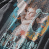 Distressed Punk Tshirt Streetwear Hip Hop Angel Print Vintage Gothic Rock Cotton T-Shirt 2023 Summer Casual T Shirt Top