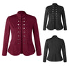 Double Breasted Blazer Women Jackets Long Sleeve Row Buckle Self-cultivation Suit Loose Coat Pattern Style Femme Mujer