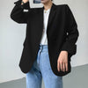 Double-Breasted Coats 2022 ZANZEA Women Casual Long Sleeve Blazer Autumn Office Work Jackets Elegant Loose Female Suits