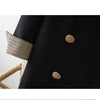 Double Breasted  Black Blazer Mujer Women's Jacket Spring Autumn 2023 Loose Female Suit Jaqueta Feminina пальто