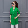 Double Breasted Women Blazers And Jackets 2022 New Spring Autumn Casual Long Woman Suits  Female Blazer Feminino
