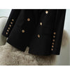 Double-breasted Women's Blazer Streetwear 2023 Spring autumn Slim Long-sleeved Lady Suit Outwear Black Casual Female Blazer Coat