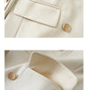 Double-breasted Women's Blazer Streetwear 2023 Spring autumn Slim Long-sleeved Lady Suit Outwear Black Casual Female Blazer Coat