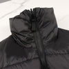 Down Vest Coat Women Sleeveless Vest Waistcoat Parkas High Collar Waistcoat Female Casual Outerwear Top Chalecos Para Mujer