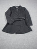 Dress Blazer Women Dresses False Two-Piece Suit Business Suit  Dress Women's Summer Long Sleeve Vestido De Mujer Full Solid