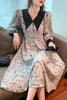 Dress Women Summer 2023 Party Long Sleeve Y2k Travel Sexy Casual Floral Print Mid Length High Waist Harajuku  Women GT6028330