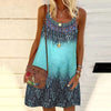 Dresses For Women Summer  Vest Printing Dresses Ladies Camisole Loose Casual Sleeveless Dress Jurken Zomer 2022 Dames